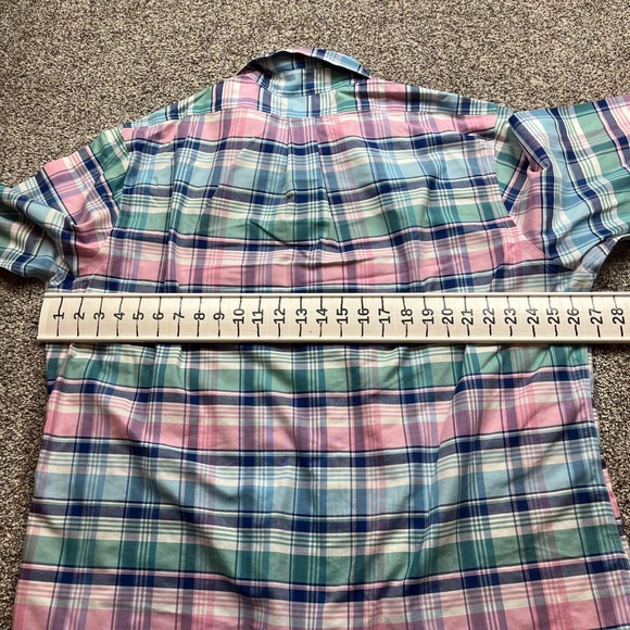 Brooks Brothers 1818 Button Down Shirt Mens XXL patch work Cotton Regent Fit - Picture 7 of 8